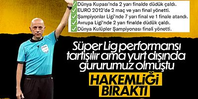 Cüneyt Çakır Hakemliği Bıraktı