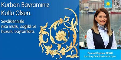 Demet Kayhan Sevgi'den Bayram Mesajı