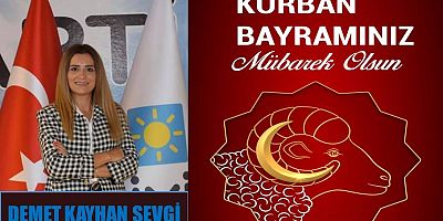 Demet Kayhan Sevgi'den Bayram Mesajı