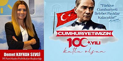 Demet Kayhan Sevgi'den Cumhuriyet Bayramı 