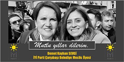 DEMET KAYHAN SEVGİ'DEN YENİ YIL KUTLAMASI