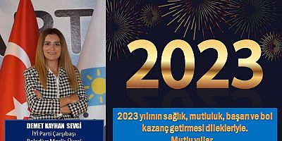 Demet Kayhan Sevgi'den Yeni Yıl Mesajı