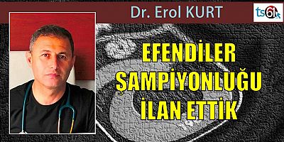 Dr. Erol Kurt'un maç yazısı...