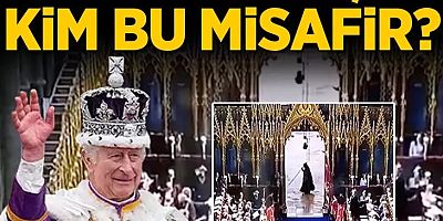 Dünyanın konuştuğu kare! 'Azrail' taç giyme töreninde ortaya çıktıv