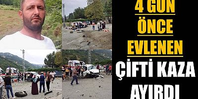 Düzköy Yolunda Feci Kaza: 1 Ölü, 2 Yaralı