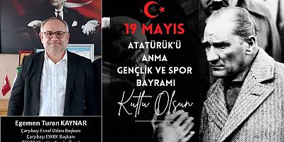 Egemen Kaynar'dan 19 Mayıs Mesajı