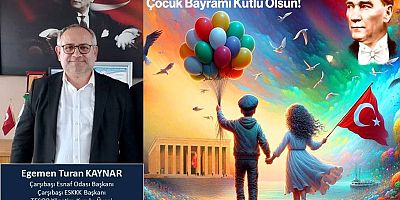 Egemen Turan Kaynar'dan 23 Nisan Mesajı