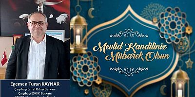 Egemen Turan Kaynar'dan Mevlid Kandili Mesajı