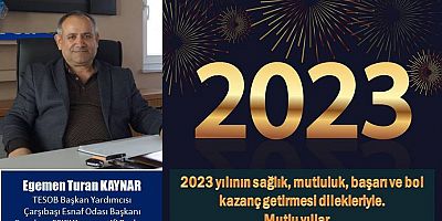 Egemen Turan Kaynar'dan Yılbaşı Kutlama Mesajı
