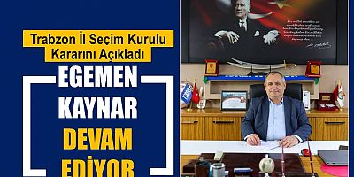 Egemen Turan Kaynar devam ediyor
