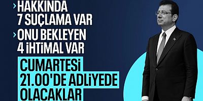 Ekrem İmamoğlu'nun ifadesi sona erdi: Yarın adliyeye sevk edilmesi bekleniyor