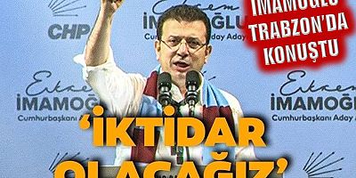 Ekrem İmamoğlu Trabzon'da hemşerileriyle buluştu