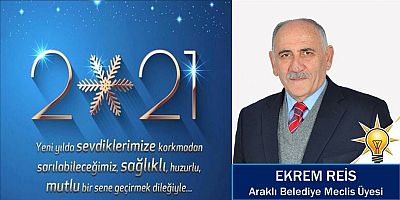 EKREM REİS'TEN YENİ YIL KUTLAMASI