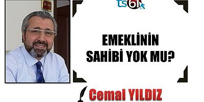EMEKLİNİN SAHİBİ YOK MU?