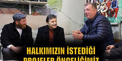 Ergin Aydın: Halkımızın istediği projeler önceliğimiz