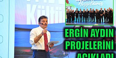 Ergin Aydın projelerini açıkladı