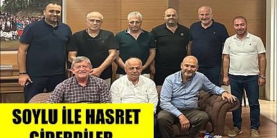 Eski Bakan Soylu Trabzon’da