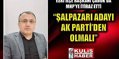 Eski ilçe başkanı Çabuk da MHP’ye itiraz etti