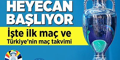 EURO 2024 heyecanı başlıyor! İlk maç bugün...
