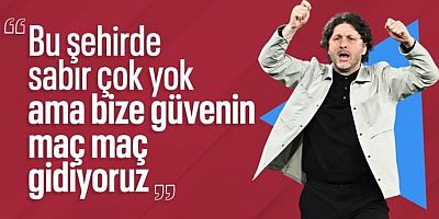 Fatih Tekke: İnanan bir Trabzon vardı