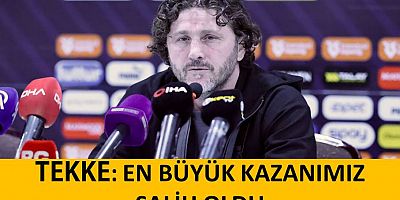 Fatih Tekke'nin Sipay Bodrum FK maçı değerlendirmesi
