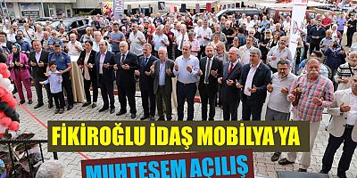 Fikiroğlu İdaş Mobilya Mağazası Beşikdüzü’nde Açıldı