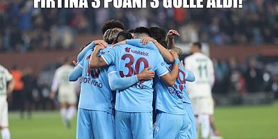 Fırtına 3 Puanı 3 Golle Aldı!