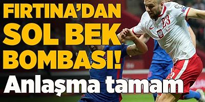 Fırtına'dan Sol Bek Bombası!