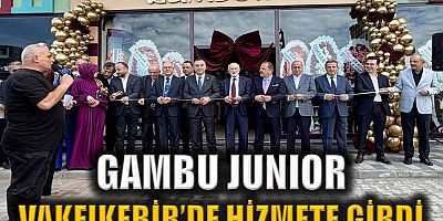 Gambu Junıor Vakfıkebir’de hizmete girdi