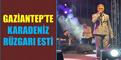 Gaziantep’te Karadeniz rüzgarı esti