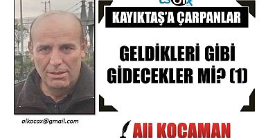 GELDİKLERİ GİBİ GİDECEKLER Mİ? (1)