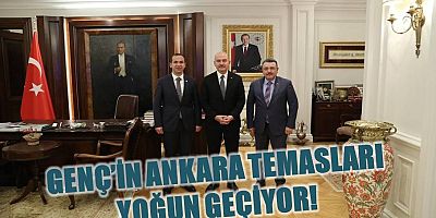 Genç’in Ankara Temasları Yoğun Geçiyor! 