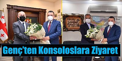 Genç, İran Ve Gürcistan Başkonsoloslarını Ziyaret Etti