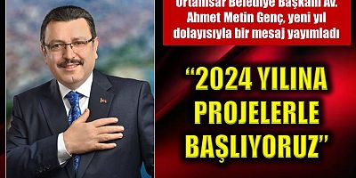 Genç, yeni yıl mesajı yayımladı