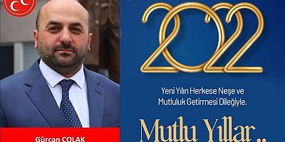 Gürcan Çolak'tan Yeni Yıl Mesajı