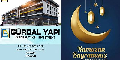 Gürdal Yapı İyi Bayramlar Diler