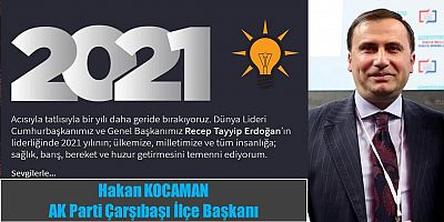 HAKAN KOCAMAN'DAN YENİ YIL KUTLAMASI