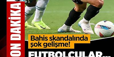 Hakemlerin ardından sıra futbolcularda