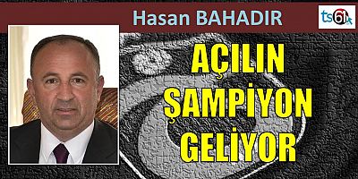 Hasan Bahadır'ın maç yazısı...