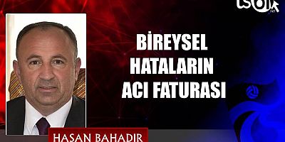 Hasan Bahadır'ın maç yazısı...