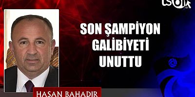 Hasan Bahadır'ın maç yazısı...