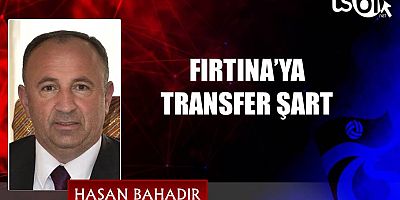 Hasan Bahadır'ın maç yazısı...