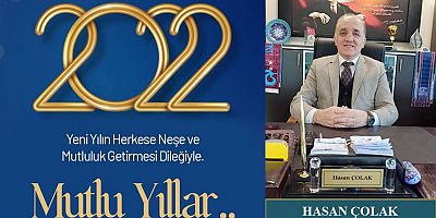 Hasan Çolak'tan Yeni Yıl Kutlaması