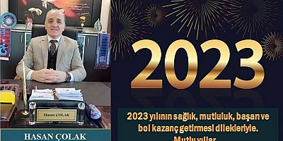 Hasan Çolak'tan Yeni Yıl Mesajı