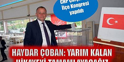 Haydar Çoban yeniden seçildi