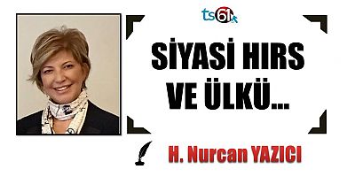 Hayriye Nurcan Yazıcı'nın yazısı...