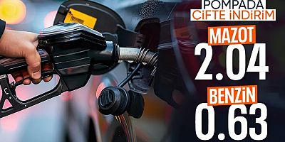 Hem benzin hem de motorine indirim