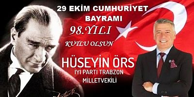 Hüseyin Örs'ten Cumhuriyet Bayramı Kutlaması