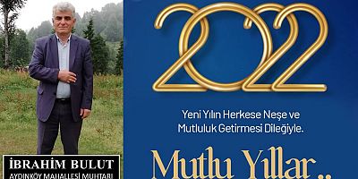 İbrahim Bulut'tan Yeni Yıl Kutlaması
