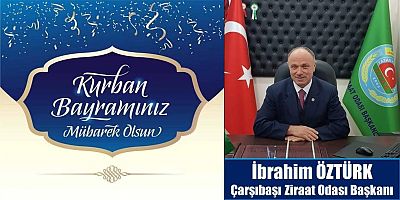 İbrahim Öztürk'ten Bayram Mesajı